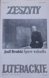 Zeszyty Literackie numer specjalny [Josif Brodski Śpiew wahadła]