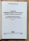 Jan Alfred Reguła Historia Komunistycznej Partii Polski