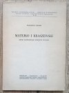 Wincenty Danek Matejko i Kraszewski. Dwie koncepcje dziejów Polski