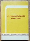 Z fenomenologii wartości