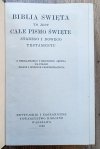 Biblia Święta to jest całe Pismo Święte Starego i Nowego Testamentu