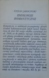 Stefan Jarociński • Ideologie romantyczne. 5 esejów o związkach muzyki z przemianami kultury