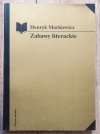 Henryk Markiewicz Zabawy literackie