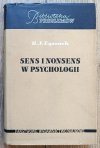 Hans Eysenck Sens i nonsens w psychologii