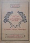 Ks. Edmund Przekop • Rzym - Konstantynopol. Na drogach podziału i pojednania