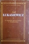 Jan Łukasiewicz • O zasadzie sprzeczności u Arystotelesa
