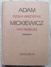 opr. Konrad Górski Adam Mickiewicz. Dzieła wszystkie 4: Pan Tadeusz