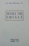 ks. Jerzy Mirewicz • Myśli nie śmiałe [Londyn, 1973]