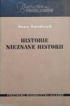 Anna Świderek • Historie nieznane historii