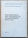 Prasa regionalna jako popularyzator socjalistycznego stylu życia
