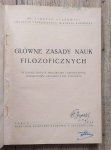 Tadeusz Czeżowski • Główne zasady nauk filozoficznych