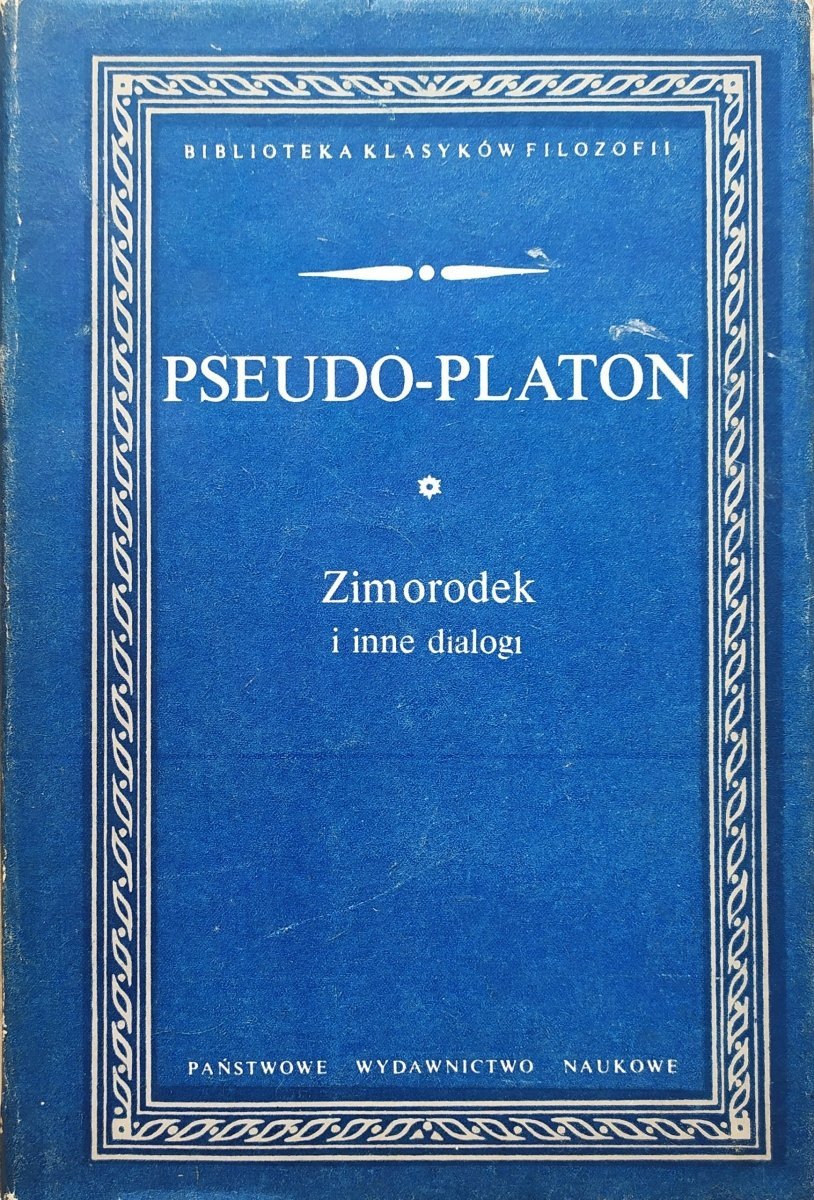 PseudoPlaton Zimorodek i inne dialogi