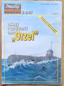 Mały Modelarz 2-3/1997 / Okręt podwodny ORP 'Orzeł'