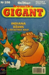 Gigant 2/98 • Indiana Dżems z świątynia małp