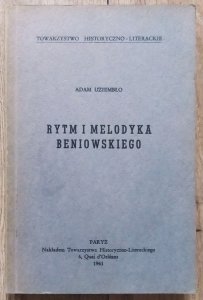 Adam Uziembło • Rytm i melodyka Beniowskiego [Słowacki]