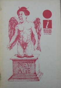 'i' miesięcznik trochę inny nr 3/1990 • [Zen, medytacja, Prokopiuk, Santorski, hippisi]