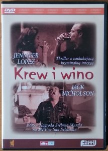 Bob Rafelson • Krew i wino • DVD