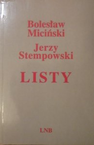Bolesław Miciński, Józef Stempowski • Listy