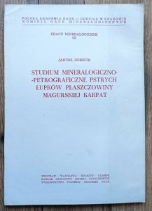 Studium mineralogiczno-petrograficzne pstrych łupków płaszczowiny magurskiej Karpat