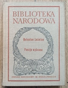 Bolesław Leśmian • Poezje wybrane BN
