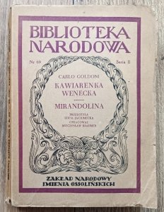 Carlo Goldoni • Kawiarenka wenecka. Mirandolina