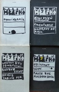 Marek Hłasko • Utwory wybrane. 4 tomy