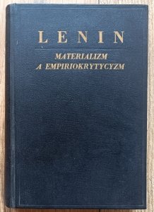 Włodzimierz Iljicz Lenin • Materializm a empiriokrytycyzm