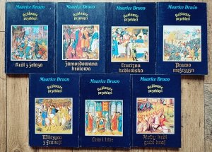 Maurice Druon • Królowie przeklęci 1-7 komplet