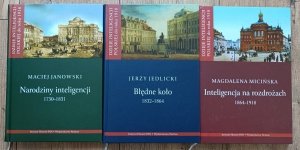Dzieje inteligencji polskiej do roku 1918 / 1-3 komplet