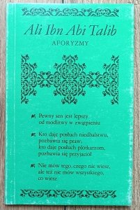 Ali ibn Abi Talib • Aforyzmy