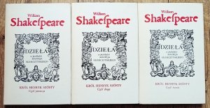 William Shakespeare • Król Henryk Szósty [komplet]