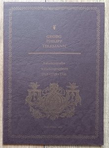 Georg Philipp Telemann • Autobiografie 1718 - 1729 - 1740