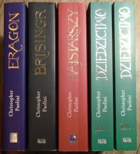 Christopher Paolini • Eragon. Brisinger. Najstarszy. Dziedzictwo [komplet]