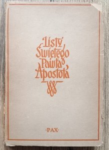 Listy Świętego Pawła Apostoła