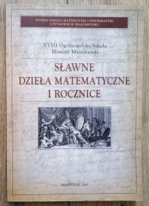 Sławne dzieła matematyczne i rocznice