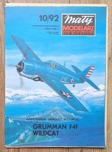 Mały Modelarz 10/1992 / Amerykański samolot myśliwski Grumman F4F Wildcat