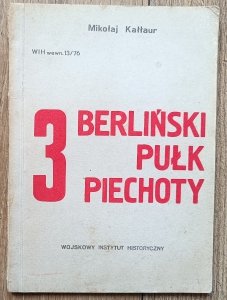 Mikołaj Kałłaur • 3 Berliński Pułk Piechoty