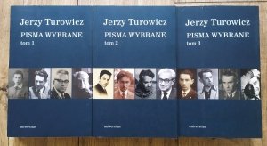 Jerzy Turowicz • Pisma wybrane tom 1-3