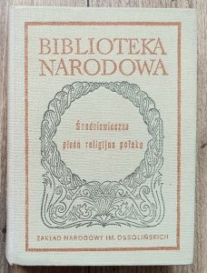 Średniowieczna pieśń religijna polska