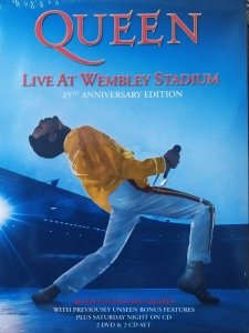 Queen • Live at Wembley Stadium • 2CD+2DVD 25th Anniversary Edition