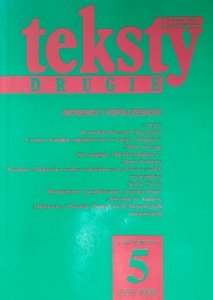 Teksty Drugie 5/1998 • Mickiewicz i współczesność