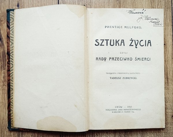 Prentice Mulford Sztuka życia czyli rady przciwko śmierci
