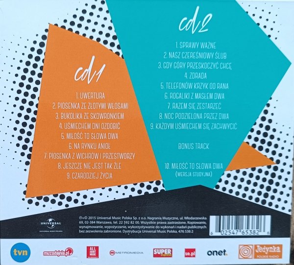 Piotr Rubik &amp; Zbigniew Książek Pieśni Szczęścia CD