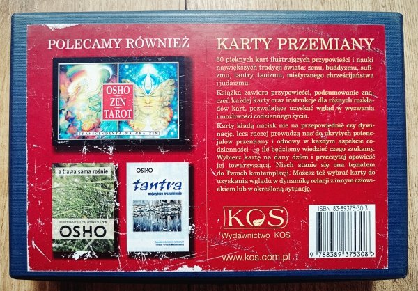 Karty przemiany według Osho + karty