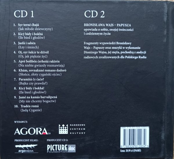 Jan Kanty Pawluśkiewicz Papusza 2CD