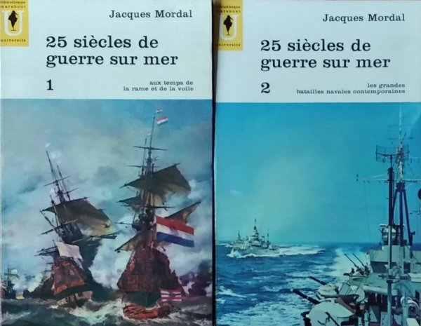 Mordal Jacques  • 25 siecles de guerre sur mer [komplet]
