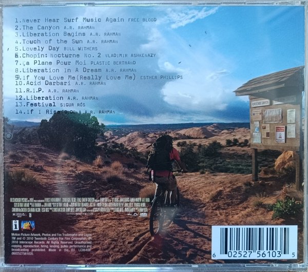 A.R. Rahman 127 Hours: Music From the Motion Picture CD