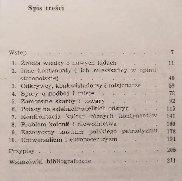 Janusz Tazbir Rzeczpospolita szlachecka wobec wielkich odkryć