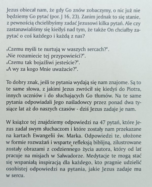 Richard Antall Jezus ma do Ciebie kilka pytań