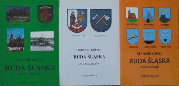 Bernard Kopiec • Ruda Śląska. Zarys dziejów [komplet]